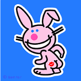 Plaatjes Happy bunny 