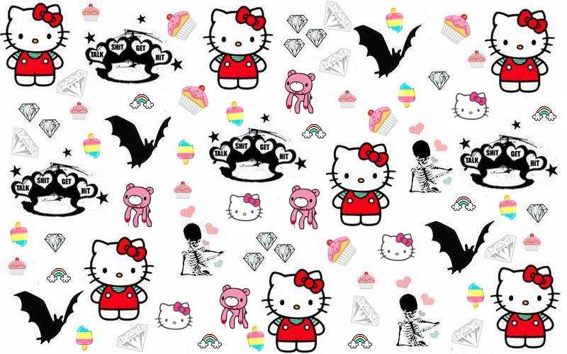 Plaatjes Hello kitty emo 