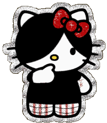 Plaatjes Hello kitty emo 