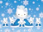 Hello kitty Plaatjes Hello Kitty Sneeuw