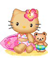 Hello kitty Plaatjes Hello Kitty Strand