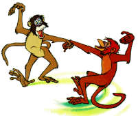 Jungle book Plaatjes Dansende Beren Jungle Book