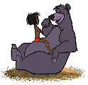 Jungle book Plaatjes Baloo Beer Mowgli Jungle Book