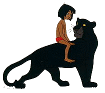 Jungle book Plaatjes Bagheera Panter Mowgli Junglebook