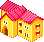 Plaatjes Kawaii huizen en kastelen 