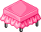 Plaatjes Kawaii meubels Roze Kruikje Met Rafels