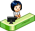 Plaatjes Kawaii school en kantoor 