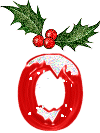 Plaatjes Kerst alfabet 