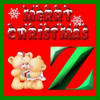 Plaatjes Kerst alfabet 