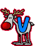 Plaatjes Kerst alfabet 
