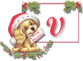 Plaatjes Kerst alfabet 
