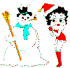 Plaatjes Kerst betty boop 