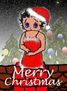 Plaatjes Kerst betty boop 