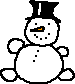 Plaatjes Kerst sneeuwman 