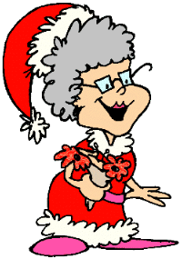 Plaatjes Kerst vrouwen 