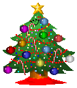Plaatjes Kerstbomen Kerstboom Knipperende Lichtjes