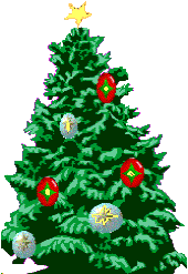 Plaatjes Kerstbomen Kerstboom Met Knipperende Lichtjes