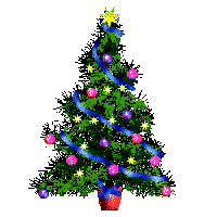 Plaatjes Kerstbomen Kerstboom Met Knipperende Lichtjes