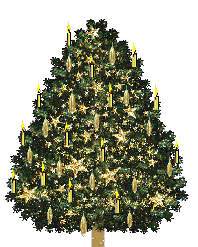 Plaatjes Kerstbomen Kerstboom Kerstlichtjes