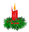 Plaatjes Kerstkaarsen 