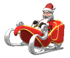 Kerstmannen Plaatjes Kerstman In Arreslee