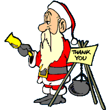 Kerstmannen Plaatjes Kerstman Thank You Bedelen