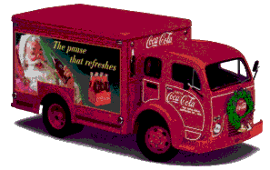 Kerstmannen Plaatjes Coca Cola Kerstman Vrachtwagen