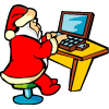 Kerstmannen Plaatjes Computer Kerstman Werken