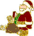 Kerstmannen Plaatjes Kerstman Glitter
