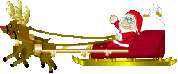 Kerstmannen Plaatjes Kerstman In Arreslee