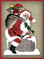 Kerstmannen Plaatjes Kerstman Postzegel