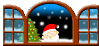 Plaatjes Kerstvenster 