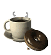 Koekjes Plaatjes Koffie Met Donut