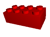Plaatjes Lego Rood Lego Blokje