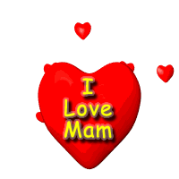 Moederdag Plaatjes I Love Mam Hart
