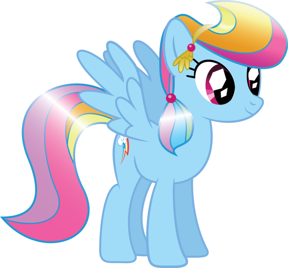 Plaatjes My little pony Kristal Rainbow Dash