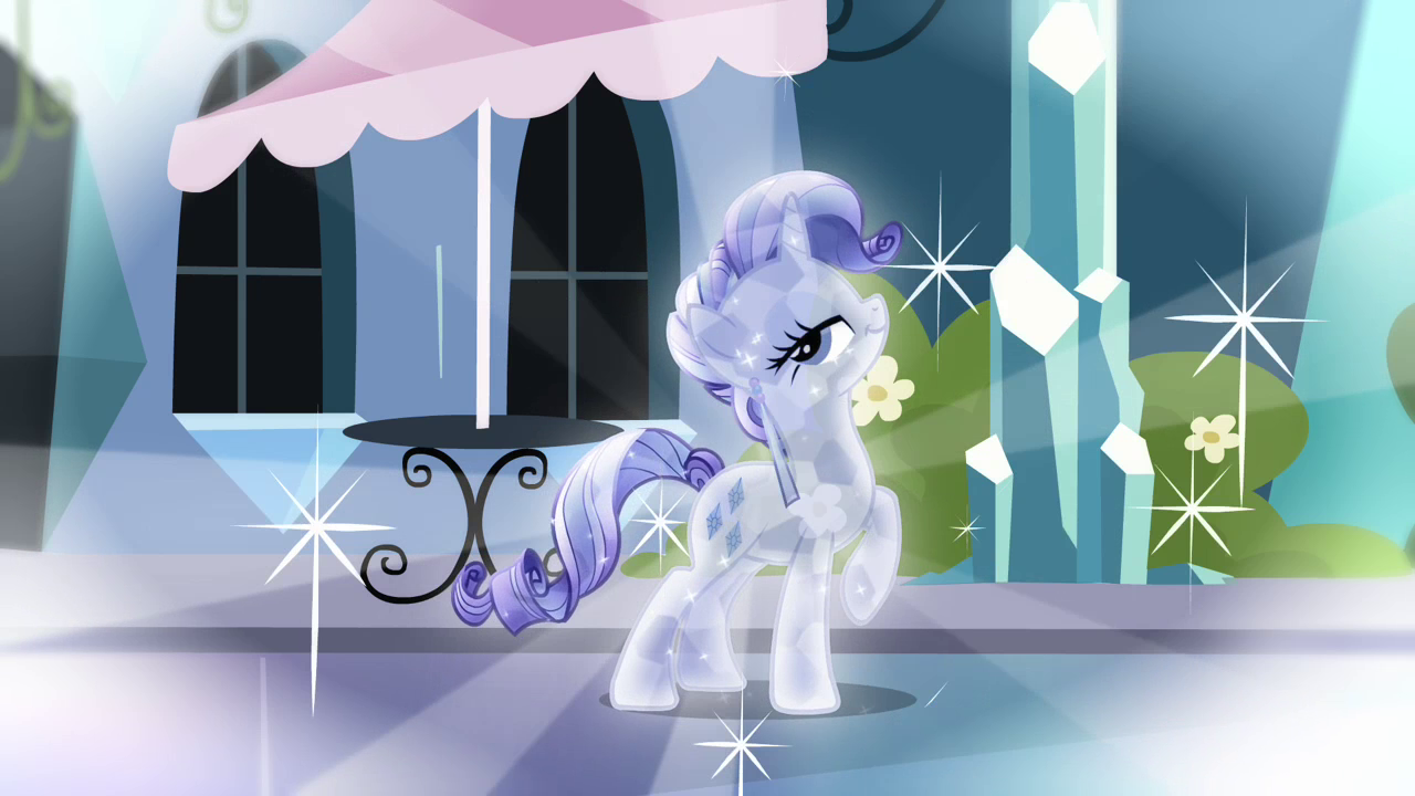 Plaatjes My little pony Kristal Rarity