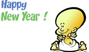 Nieuwjaar Plaatjes Happy New Year Baby