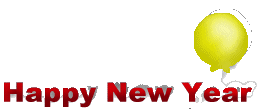 Nieuwjaar Plaatjes Happy New Year Ballon