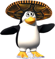 Pinguins Plaatjes Pinguin Met Sombrero