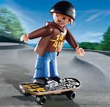 Plaatjes Playmobil Een Playmobil Poppetje Die Aan Het Skaten Is
