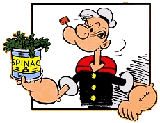 Popeye Plaatjes Spinazie Popeye