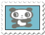 Plaatjes Postzegels Postzegel Rennende Panda