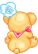 Plaatjes Schattige teddyberen Schattige Teddybeer Zit Te Mokken