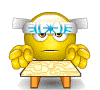 Plaatjes Smilies Karate Smiley Plank Doormidden Slaan