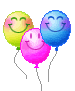 Plaatjes Smilies Ballonnen Smileys