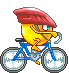 Plaatjes Smilies Smiley Wielrenner Fietser Racer