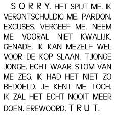 Plaatjes Sorry 