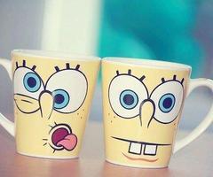 Spongebob Plaatjes Spongebob Mok Drinkbeker