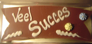 Plaatjes Succes Veel Succes Chocolade